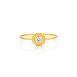Octavia | Single Octagon Ring