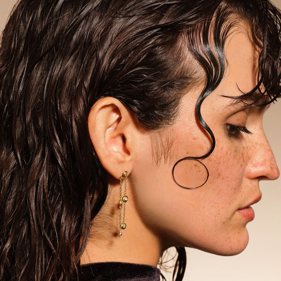 Octavia Assymetrical Earring