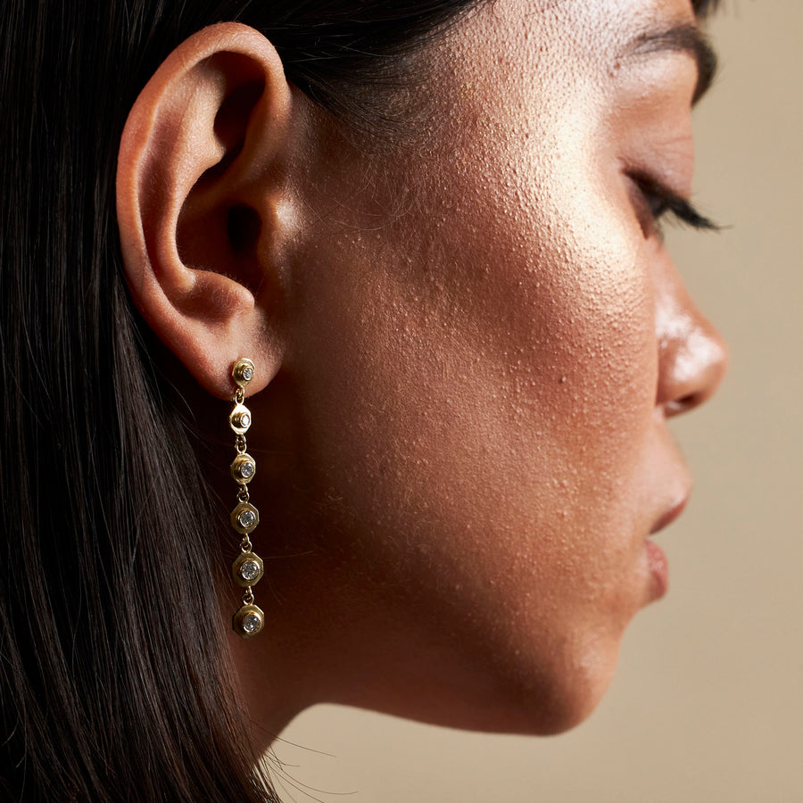 Octavia Row Earring